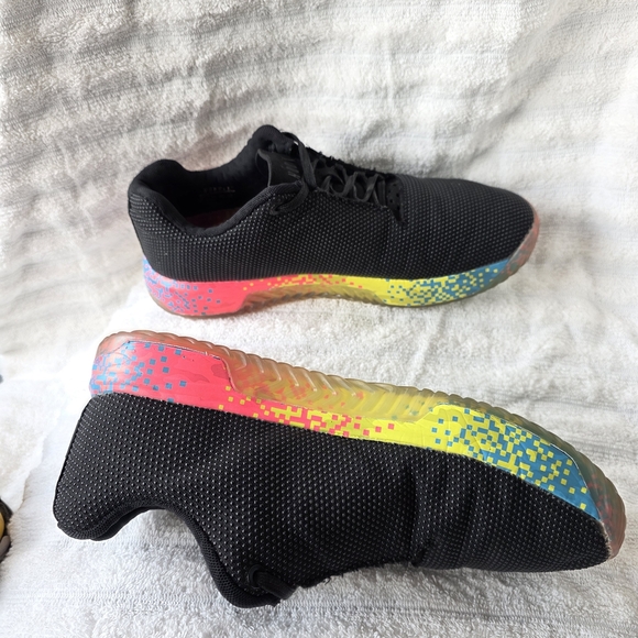 NOBULL Black Sneakers with Colorful Sole - Picture 2 of 9